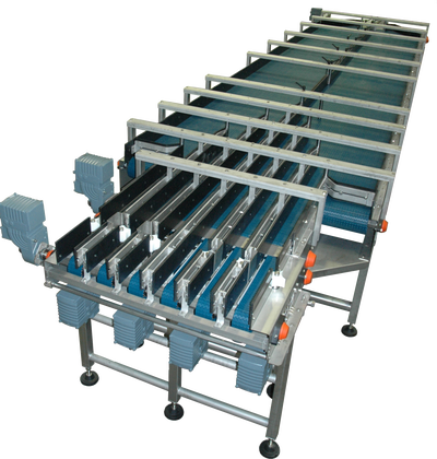 Accumulaiton table with starwheel